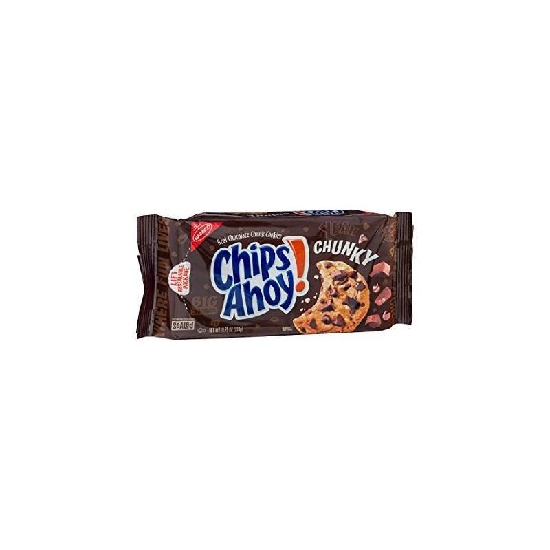 Nabisco Chips Ahoy Chunky Chocolate Cookies 11.75 oz (Pack of
