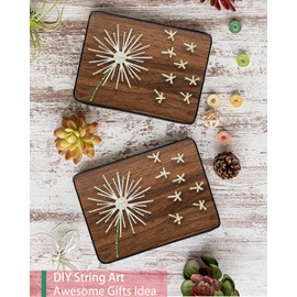 BAZIMA DIY String Art Kit for Beginner, Unique Gift,Craft Kit for Holidays,DIY Dandelion Craft Kit
