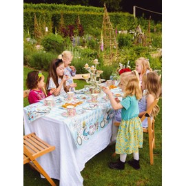 Talking Tables Alice In Wonderland Party Supplies | Vintage Floral Paper Napkins | Great For Mad Hatter Tea Party, Birthday Party And Baby Shower | 20 Pack