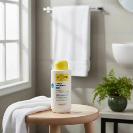Shampoo Low Poo Yellow Curls para Cabello Ondulado y Rizado de 500 mL