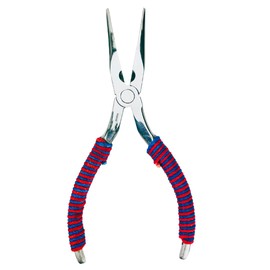 PLIER KING 8" (20.3 cm) Stainless Steel Pliers | 2.5" (6.35 cm) Non-Slip Jaw | Unique Rope-Wrapped Handles | Polished Finish