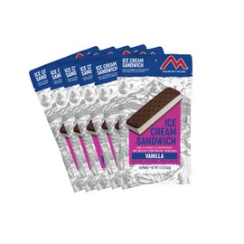 Mountain House Vanilla Ice Cream Sandwich | Freeze Dried Backpacking & Camping Food