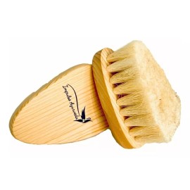 Impulso Ayurveda Cepillo Corporal, Cerda Natural, Exfoliante, Anti-celulitis