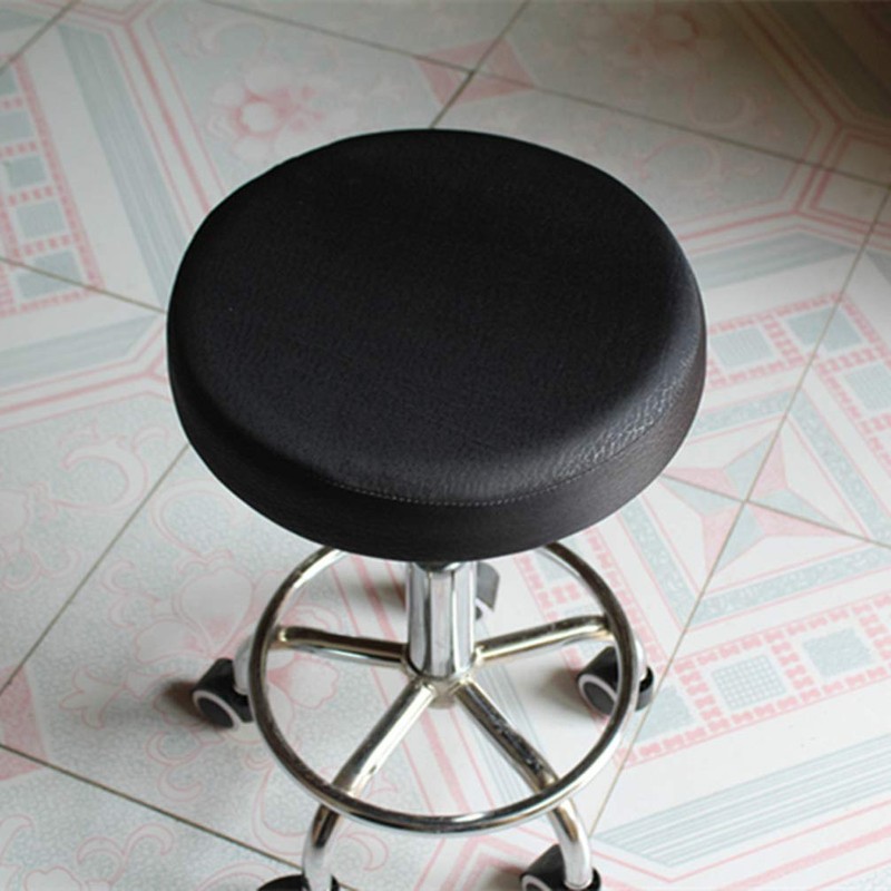 LIOOBO Elastic Bar Stool Seat Cushion Cover Cotton Stool Cover