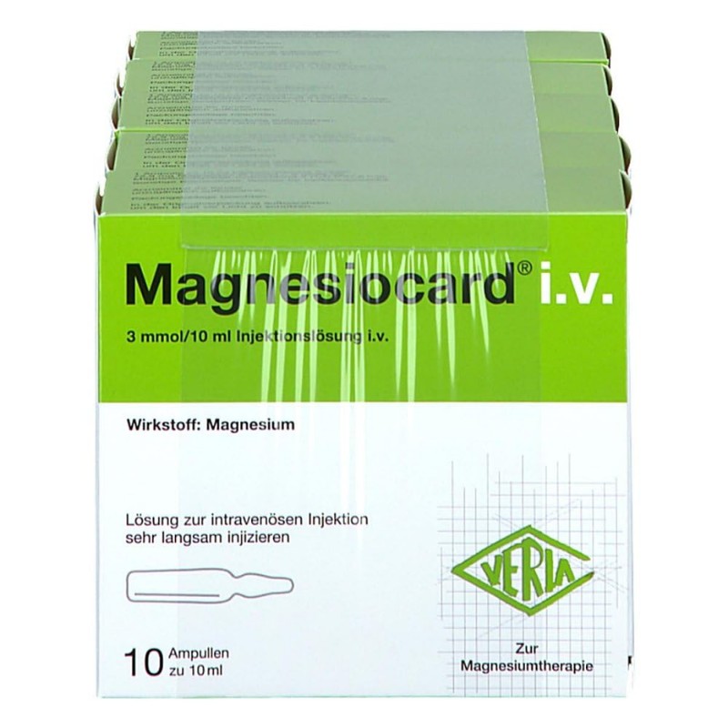 Magnesiocard Intravenous Injection Solution