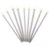 22Pcs Knitting Needles Stainless Steel Straight Single Pointed HandMade Wool
