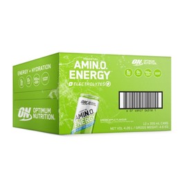 Optimum Nutrition Amin.O.Energy + Electrolytes Green Apple 355ml X 12