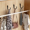 Amissz Screw Hooks, Pack of 10 Coat Hooks, Wall Hooks,