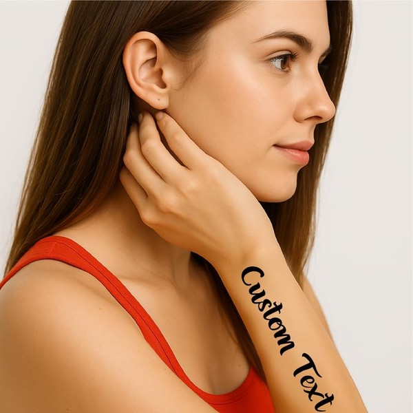 Custom Tattoos Temporary That Look Real - Personalized Temporary Tattoo