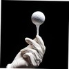 Kisangel 100pcs Golf Tees Ball Racks Wooden Golf Tee Base