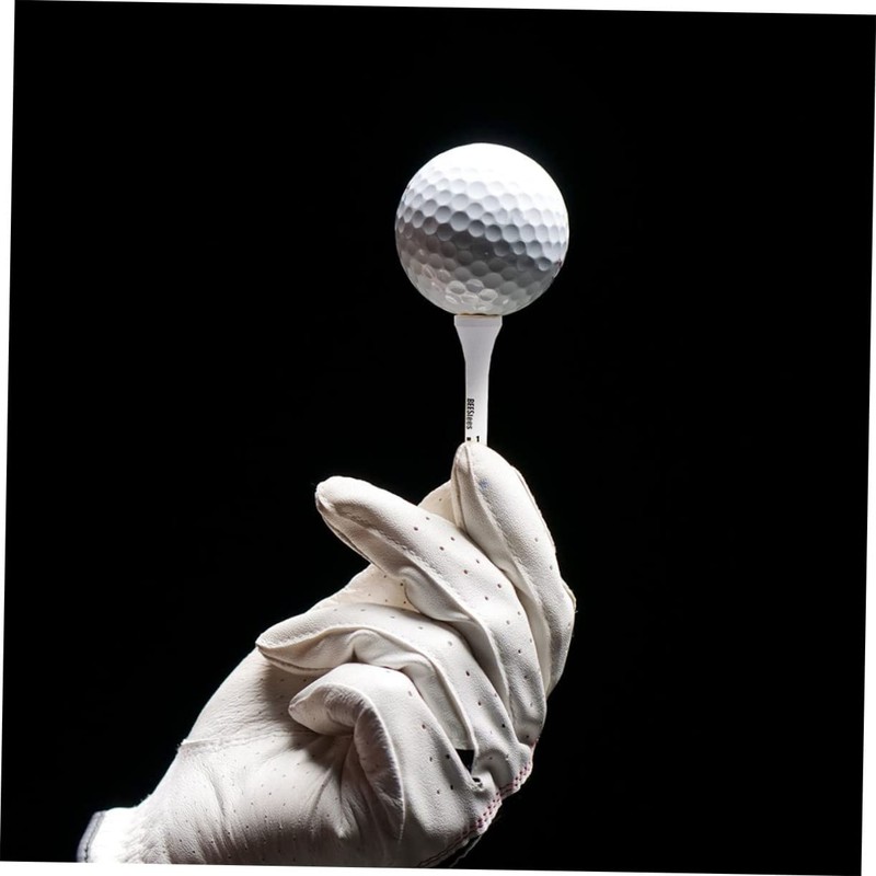 Kisangel 100pcs Golf Tees Ball Racks Wooden Golf Tee Base
