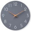 Mosewa Wall Clock Silent Non Ticking Decorative for Kitchen Bedroom