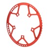 Bike Chainring 56T 130BCD Red Aluminum Alloy Lightweight Folding Bike