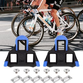 Chooee Bicycle Cleats Compatible with Shimano SPD-SL SM-SH12 Blue Cleats