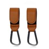 Custelen 2-Pack Universal Stroller Hooks | Adjustable Carabiner Clips for