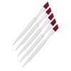 NAILFUN Pack of 5 Cuticle Pushers - White