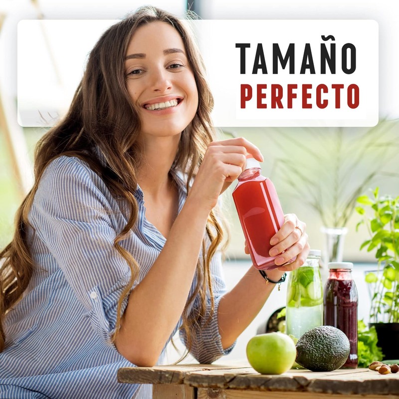 U Chef Set de 6 Botellas de Plástico de 12
