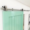 CCJH Sliding Barn Door Hardware Hangers Only 2pcs Stainless Steel