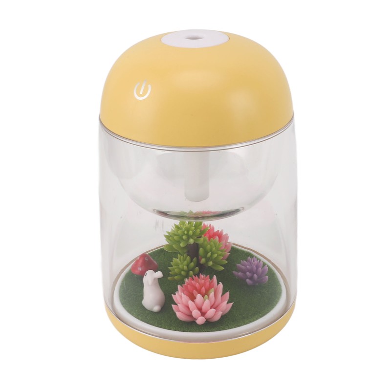Micro Landscape Humidifier Cute Quiet 2 in 1 Ultrasonic Essential