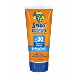 Banana Boat Sport Performance Sunscreen Lotion SPF 30, 3 Ounce