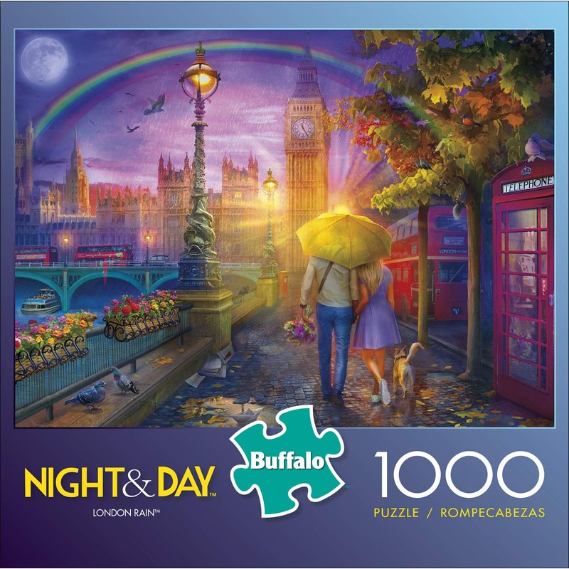 Buffalo Games - London Rain - 1000 Piece Jigsaw Puzzle