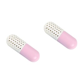 minkissy 2 Pcs Shoes Deodorizer Capsule Shaped Drawer Dehumidifier for Home Dorms