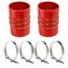 Silicone Charge Air Cooler Hump Hose Boot Set 4" X