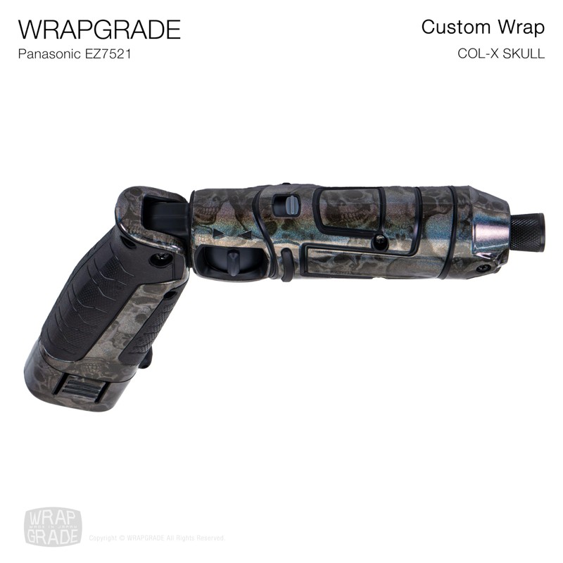WRAPGRADE Custom Wrap for Panasonic EZ7521 (Coloration X Skull)