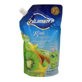 Blumen Jabón Líquido Manos Blumen Carambola Kiwi 1050ml 3 Pz Ipg