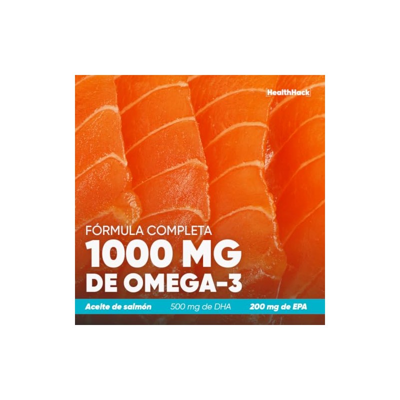 Omega 3 Aceite Puro Salmón 180 Gomitas Sin Azúcar con