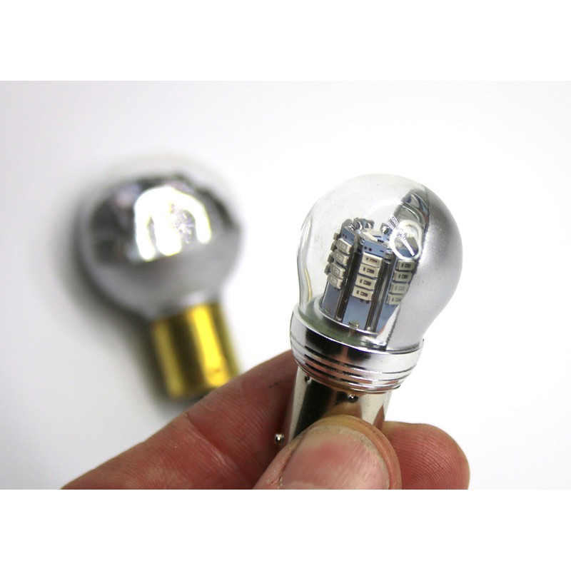 PilotLights LED RA-7512 W-1280 RA-7512-12, BAY15S Base, 10 to 30V