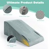 WarmInsula Leg Elevation Pillows for After Surgery, Memory Foam Knee