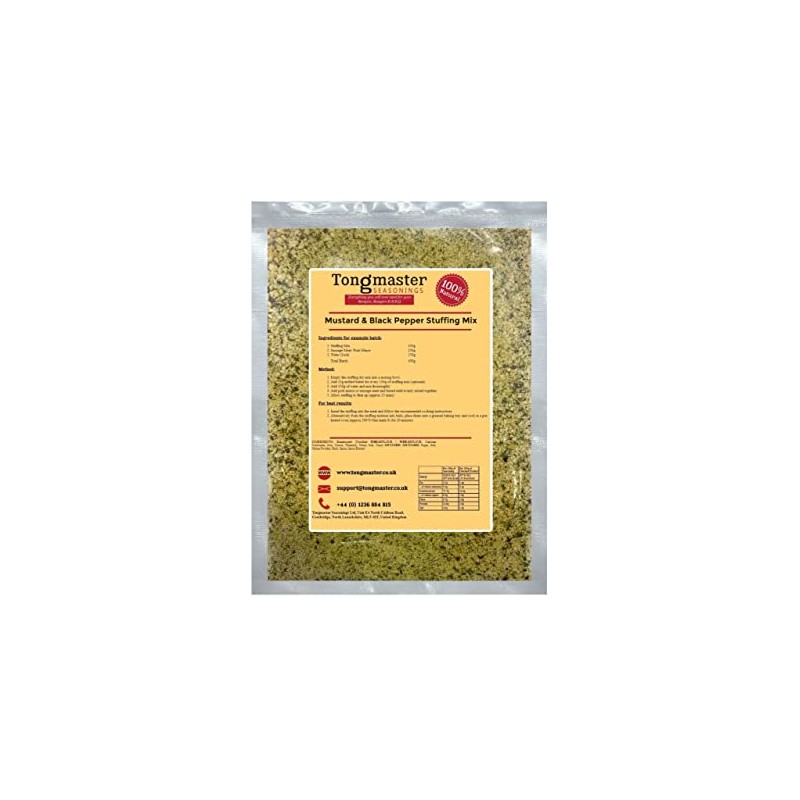 Mustard and Black Pepper Stuffing Mix - 150g (this pack