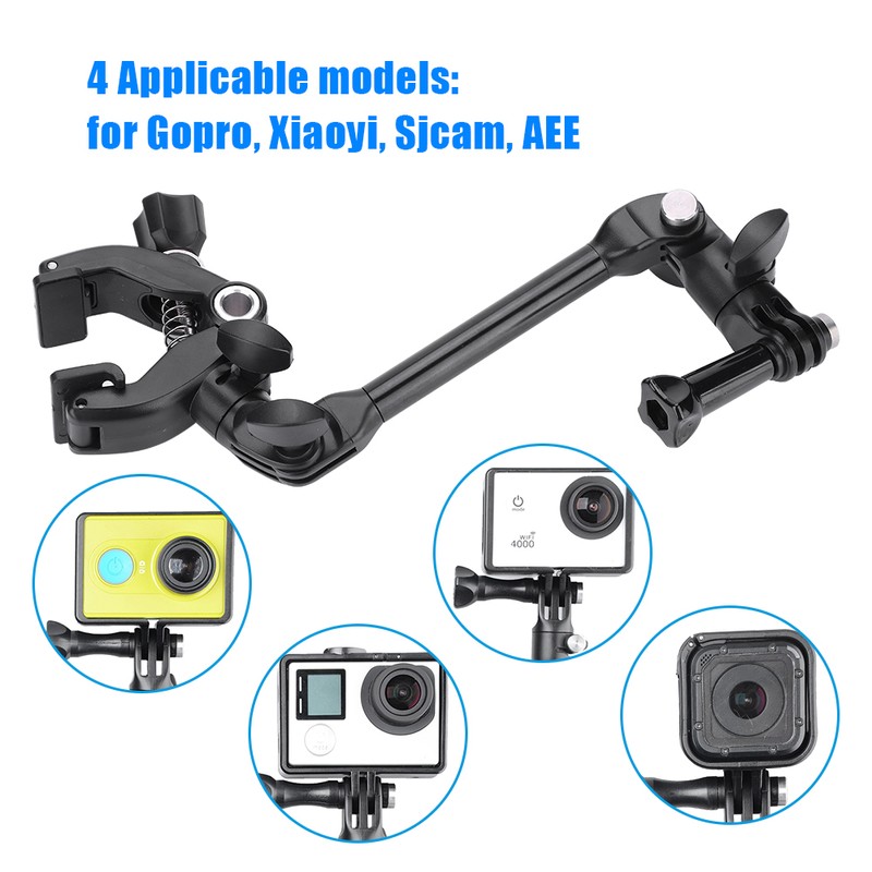 K6 Guitar Clip 360 Rotation Monopod Mount Arm Stand Clamp