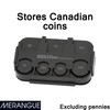Merangue Quick Silver Coin Dispenser (CH1129BL), Black