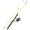 Sougayilang Catfish Fishing Rod and Reel Combo, 2-Piece Spinning Combo,