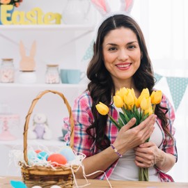 Tarsus Easter Gifts for Women, Adult Easter Basket Stuffers Essentials Gifts for Women Adults Christian Cross Bracelet Jewelry