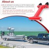240110 4-Stroke Motor Trailering Support, Outboard Transom Saver，Outboard Motor Trailer