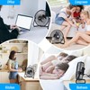 BEYOND BREEZE Floor Fan 9 Inch, 3-Speed Portable Metal Fan