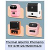 Phomemo Circle Label for M110/M120/M200/M220 Label Maker, 1.96" x 1.96"（50x50