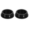 sourcing map 2 Pcs Black Plug Holes, Waterproof Rubber Button
