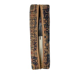 WHHJM Cute Cork Printing Makeup Bag Small Cosmetic Bag, Aesthetic Pencil Pouch Toiletry for Women Travel Accessories€