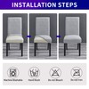 Howhic Stretch Chair Covers for Dining Room Set of 2,