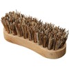 REDECKER Oyster Scrub Brush with Union Fiber Bristles and Untreated