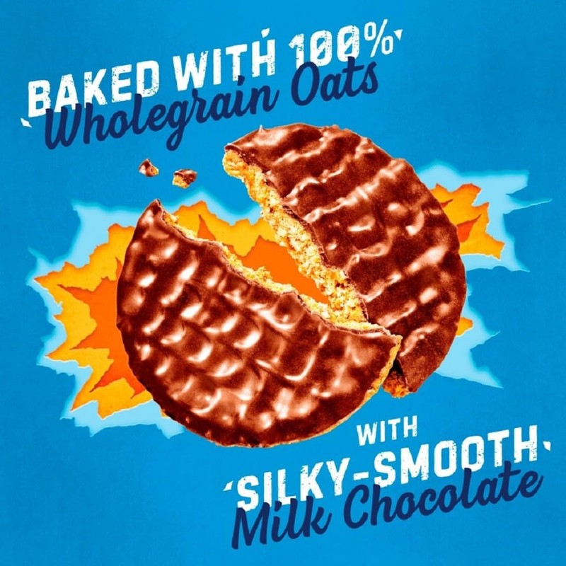 McVitie's Chocolate Hobnob Jumbo Pack 431g - Pack of 2