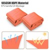 Yescom 2 Packs 20'x23' Rectangle Sun Shade Sail Bright Orange