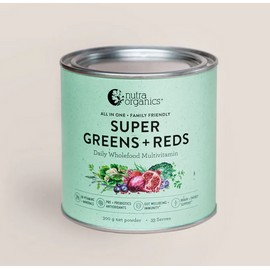 Nutra Organics Super Greens + Reds 300g