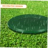BESPORTBLE Golf Hole Cup Cover Plastic Easy Install Putting Practice