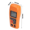 Wood Moisture Meter High Accuracy 4 Modes Orange Moisture Detector
