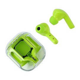 DAUERHAFT Auriculares inalámbricos audifonos inalambricos Graves Profundos Bluetooth Eabuds multifunción ENC Cancelación de Ruido Clear Shell para... 